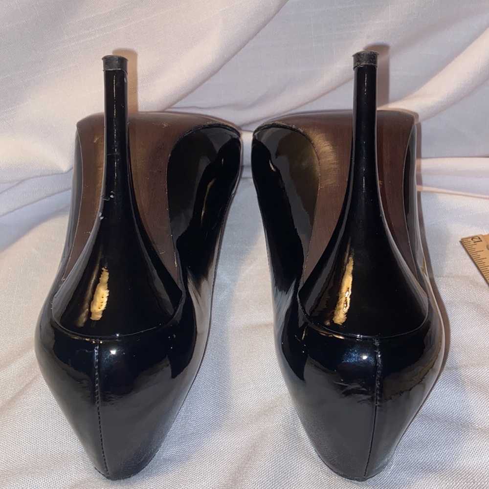 Stuart Weitzman Sashay Black Soft Patent In M 7.5 - image 8